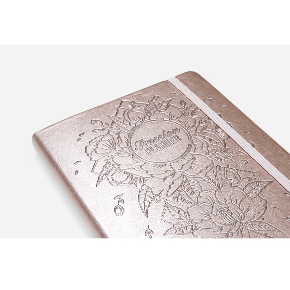 Passion Planner Weekly 2021 Annual Rose Gold Medium New In Package - Picture 3 of 6